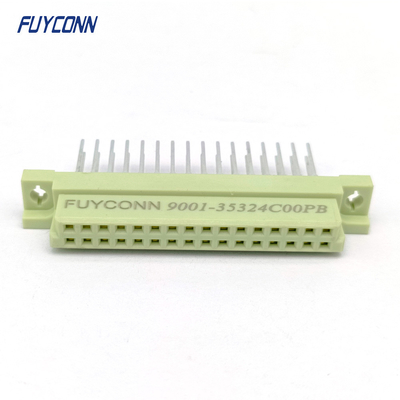 DIN41612 13mm σύνδεσμος 2 * 16P 32pin πινάκια DIN41612 θηλυκό σύνδεσμο