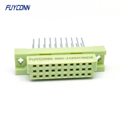 13mm 30pin DIN 41612 συνδετήρας 3 σειρές 330 ευθεία PCB θηλυκό DIN41612 συνδετήρα