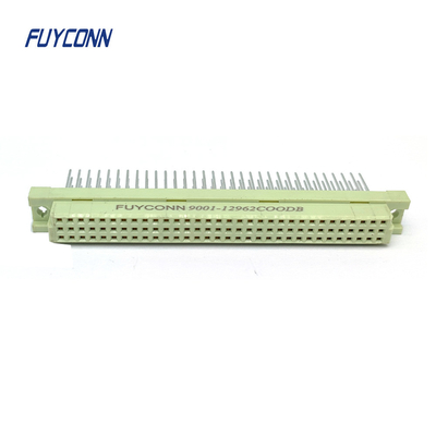17mm DIN41612 Σύνδεσμος 3Σειρές 96Pin θηλυκό ευθεία PCB 396 Eurocard Σύνδεσμος