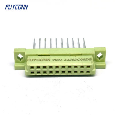 13mm DIN41612 Συνδέτης 2 σειρές 20Pin κάθετα τερματικά θηλυκό Eurocard συνδετήρα