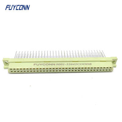 2 σειρές 64P 15mm Ψηλά Τερματικά 264 Γυναικεία Eurocard Connector