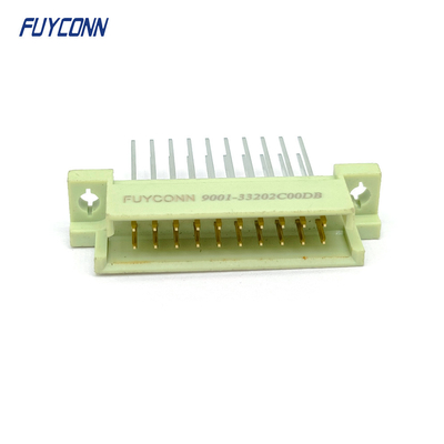 13mm αρσενικό DIN41612 σύνδεσμος 2 σειρές 20pin κάθετα τερματικά Eurocard σύνδεσμος