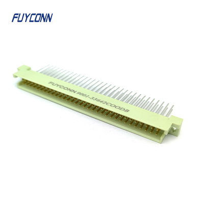Άντρας DIN41612 Συνδέτης 15mm Καθαρό PCB 2 σειρές 2*32pin 64pin Eurocard Connector
