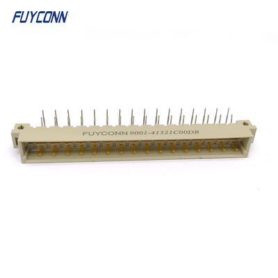 Τύπος τροφοδοσίας 32Pin DIN41612 Συνδέτης PCB Δικαίος γωνία 2 * 16P 32P 5.08mm αρσενικός σύνδεσμος