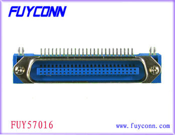 Αρσενικό PCB Centronics που τοποθετεί την καρφίτσα συνδετήρων 14pin 24pin 36pin 50 εκτυπωτών σωστής γωνίας