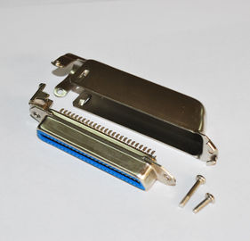 90 βαθμός 25 θηλυκός Centronic ύλη συγκολλήσεως 50pin συνδετήρας ζευγαριού DDK με την κουκούλα Matel