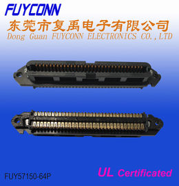 Δοχείο 64 θηλυκός 32pairs IDC Centronics καρφιτσών πτυχώνοντας συνδετήρας συνδετήρων