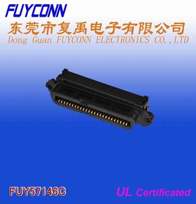 TYCO 90 βαθμός RJ21 50 θηλυκός συνδετήρας Centronic Champ IDC καρφιτσών με το συνδετήρα καλωδίων