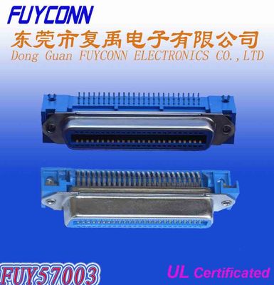 Το Centronic 14 δοχείο Champ σωστής γωνίας 24 36 PCB 50Pin αντέστρεψε το θηλυκό συνδετήρα με την κλειδαριά πινάκων