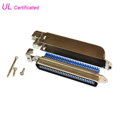 90 βαθμός Amphenol 64 αρσενικός τύπος συνδετήρων IDC Centronics βουλωμάτων καρφιτσών