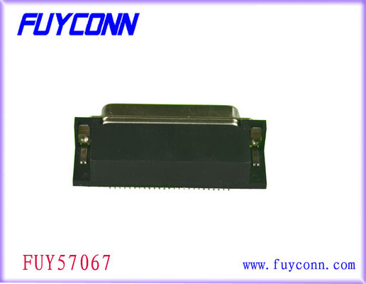 100 PCB συνδετήρων Centronics δοχείων καρφιτσών που τοποθετεί την επιγραφή γωνίας Righat