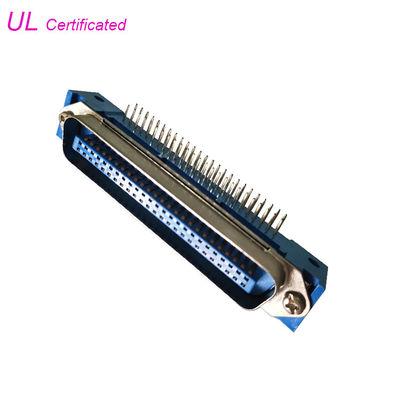 57 αρσενικά σωστά PCB Centronics 50 αγγέλου σειράς ΣΟ συνδετήρας καρφιτσών για τον πίνακα PCB