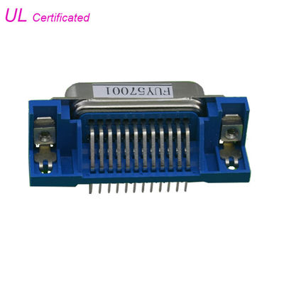 Centronic 36 συνδετήρας δοχείων PCB R/A Champ καρφιτσών DDK με επικυρωμένο Boardlock UL