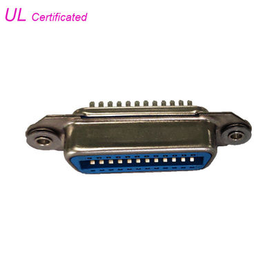 57 θηλυκός συνδετήρας 50pin 36pin 14pin ύλης συγκολλήσεως 24Pin Centronics σειράς ΣΟ