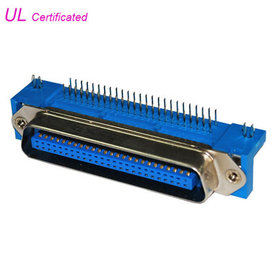50 αρσενικός συνδετήρας 36pin 24pin 14pin σωστής γωνίας PCB Centronic καρφιτσών με την κλειδαριά πινάκων
