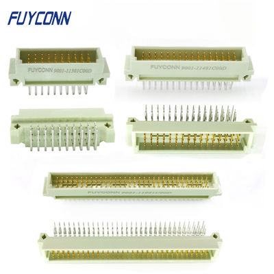 Αρσενικός Eurocard PCB DIN41612 συνδετήρας 3*32pin 3*10pin 3*16pin συνδετήρων R/A