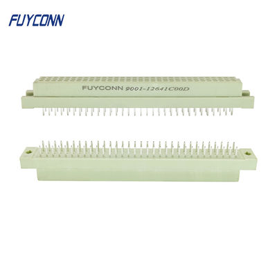 DIN 41612 συνδετήρας 2.54mm κάθετος θηλυκός ευρο- συνδετήρας 2*32pin 2*64pin PCB πισσών