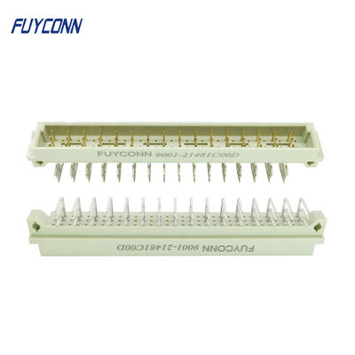 DIN 41612 αρσενικό 5.08mm πίσσα 48 PCB συνδετήρων ευρο- συνδετήρας καρφιτσών