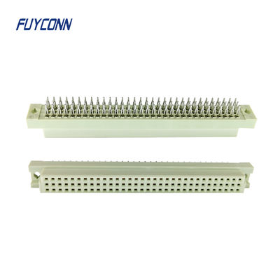 Συνδετήρας 3*32Pin 64P 96P 3 Eurocard καρφιτσών Τύπου θηλυκός DIN41612 συνδετήρας σειρών
