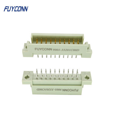 Συνδετήρας 5 10 PCB ευθύ αρσενικό 2*10P 2 220 Eurocard καρφιτσών ευρο- DIN41612 συνδετήρας σειρών 20pin