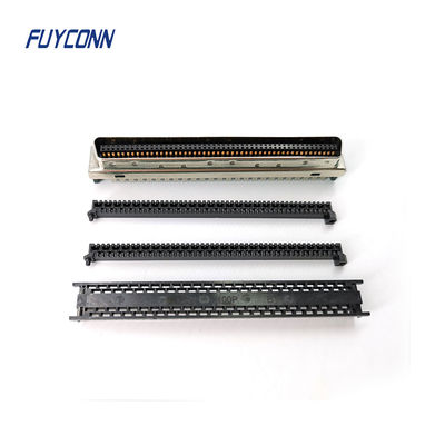 1.27mm αρσενικός 100pin SCSI καλωδίων πισσών MDR IDC πτυχώνοντας συνδετήρας τύπων