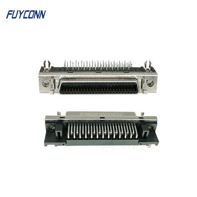 50P θηλυκή σωστή γωνία 1.27mm PCB συνδετήρων SCSI συνδετήρας MDR