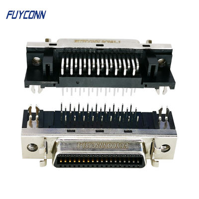 Θηλυκός SCSI συνδετήρας R/A θηλυκό SCSI 36 PCB σερβο συνδετήρας καρφιτσών
