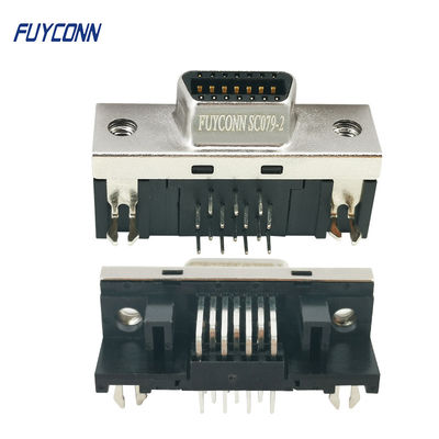 τελικός σερβο συνδετήρας σωστής γωνίας PCB τύπων ΣΟ συνδετήρων 14Pin SCSI