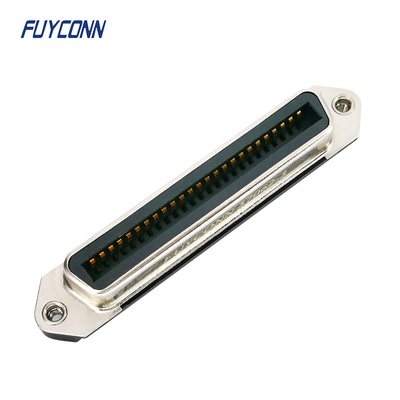 Συνδετήρας Solderless Centronics 50 καρφιτσών PCB 64 με την επαφή καρφιτσών Τύπου