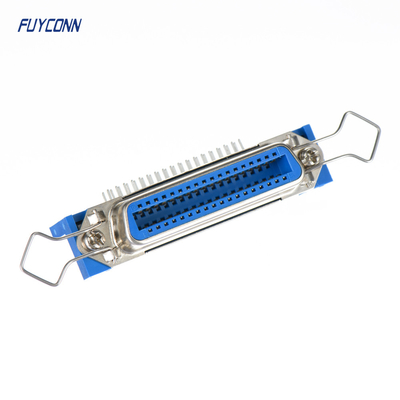 Θηλυκός 50P 36P 24P 14P Centronics PCB συνδετήρας σωστής γωνίας