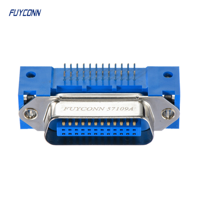 Αρσενικός συνδετήρας Centronics σωστής γωνίας 57 ΣΟ PCB συνδετήρων 50P 36P 24P 14P